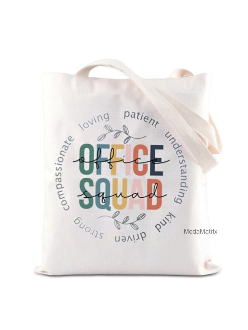 Office Squad Tote Bag Office Staff Appreciation Canvas Handbag Gift